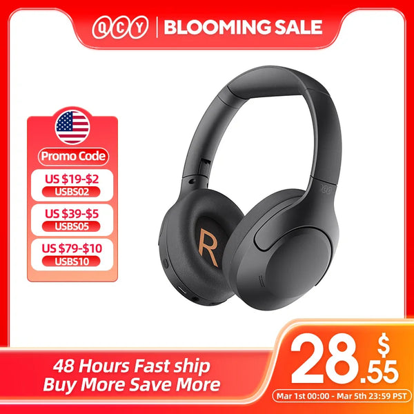 QCY H3 Lite ANC Wireless Headphones