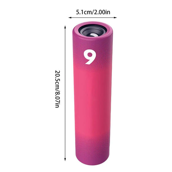 Travel Speaker & Charger – IPX6 Waterproof Wireless Stick Shape Power Bank with Music Playback