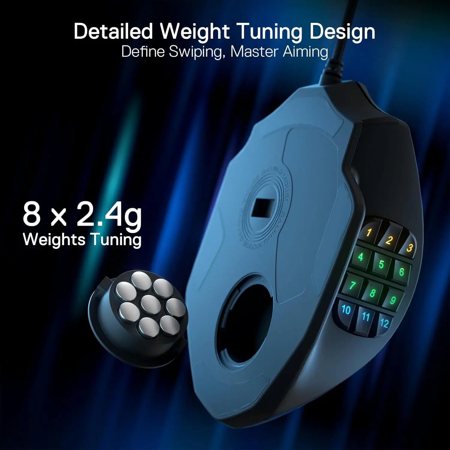 Redragon M908 RGB Gaming Mouse