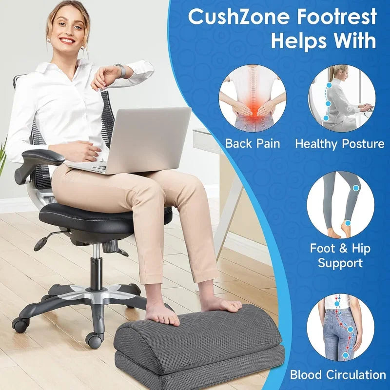 Adjustable Foot Rest for Desk & Gaming