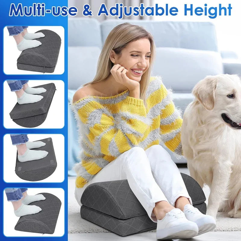 Adjustable Foot Rest for Desk & Gaming