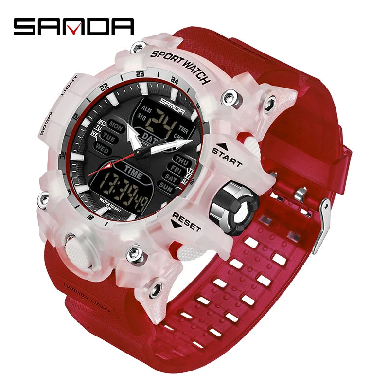 SANDA G Style Men's Electronic Watch