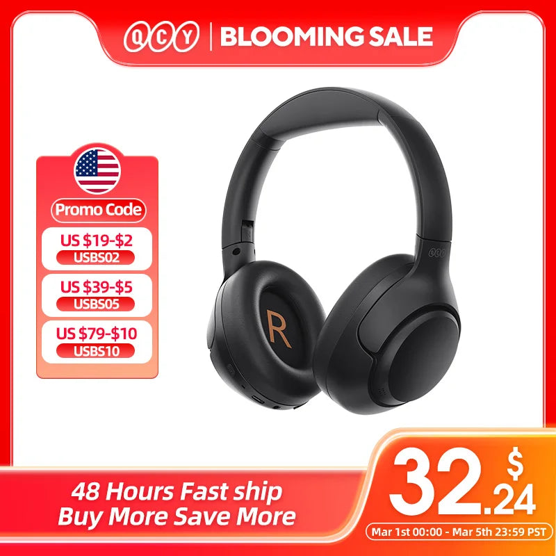 QCY H3 ANC Wireless Headphones