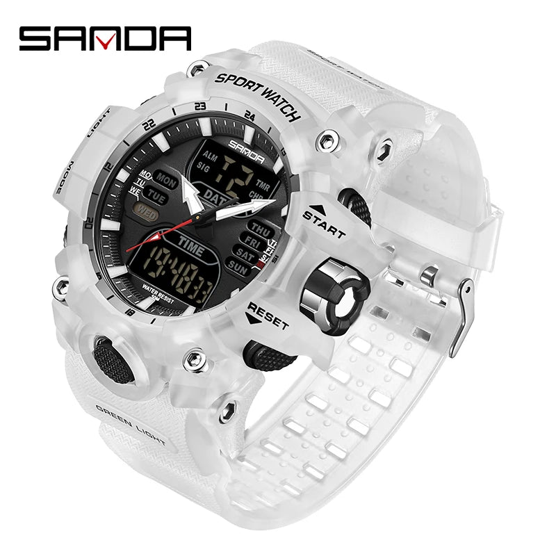 SANDA G Style Men's Electronic Watch