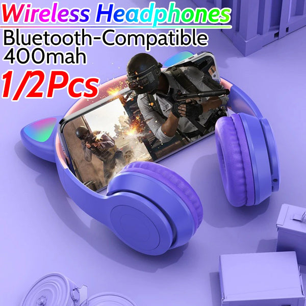 Wireless Glow Light Headphones