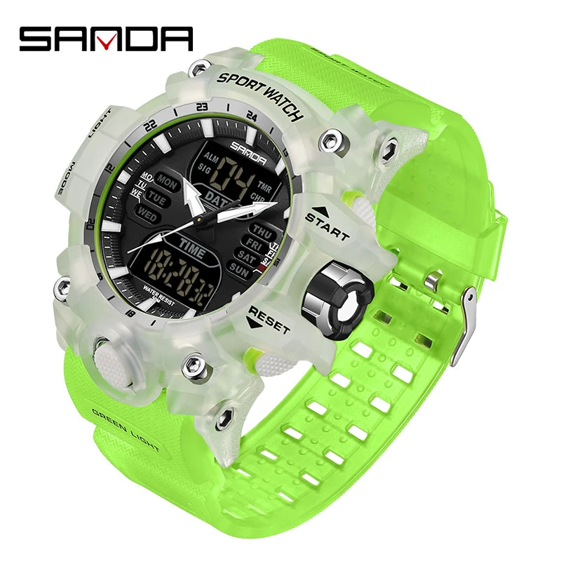 SANDA G Style Men's Electronic Watch