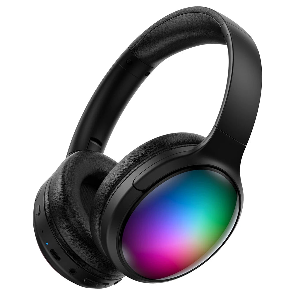 Wireless Gaming Headset – Bluetooth 5.3, Noise Cancelling Over-Ear Headphones for PC/MAC/XBOX/PS4