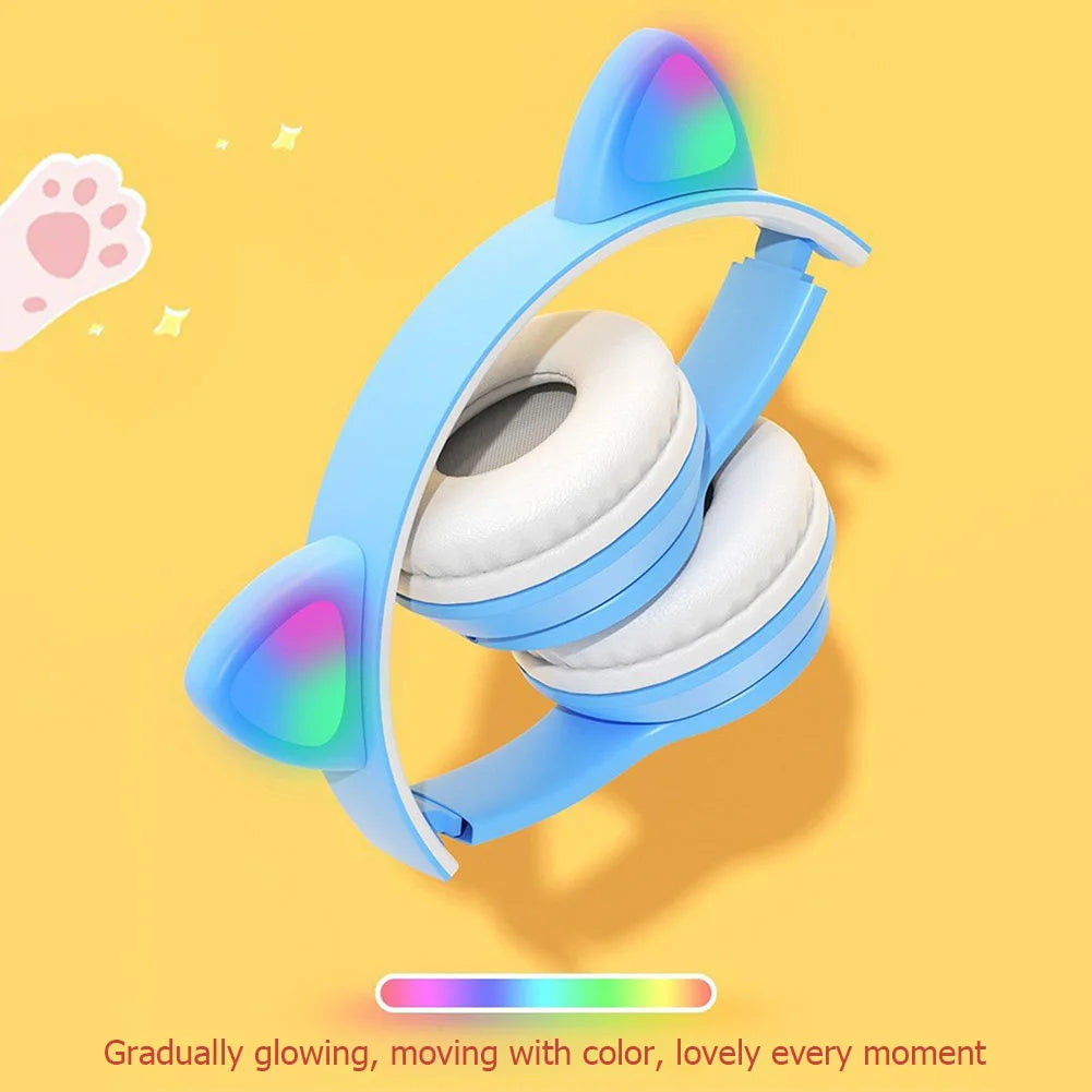 Wireless Cat Ear Headphones